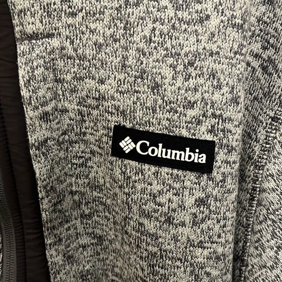 Men's Columbia Fleece Quarter-Zip Pullover - Picture 4 of 7